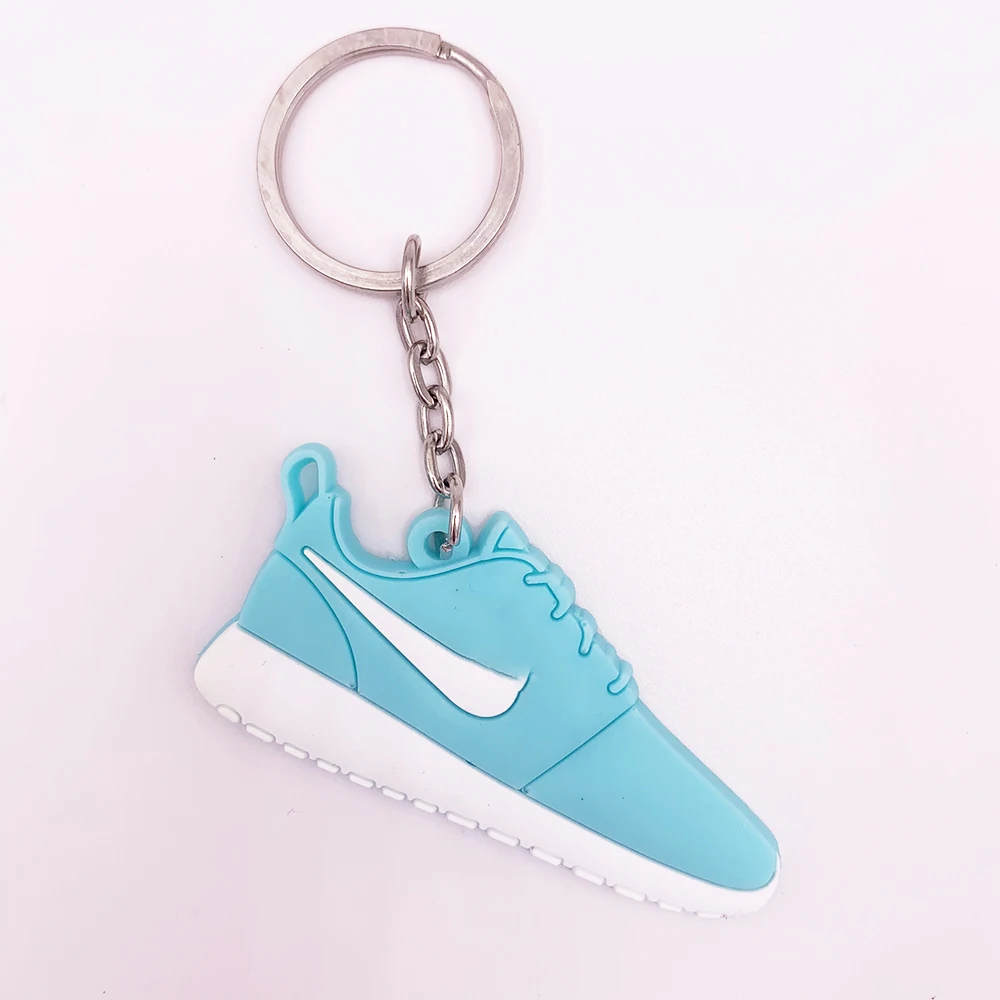 Мода мини Силиконовый ROSHE RUN один брелок в форме обуви мешок Шарм Женщины Мужчины Дети брелок подарки кроссовки брелок