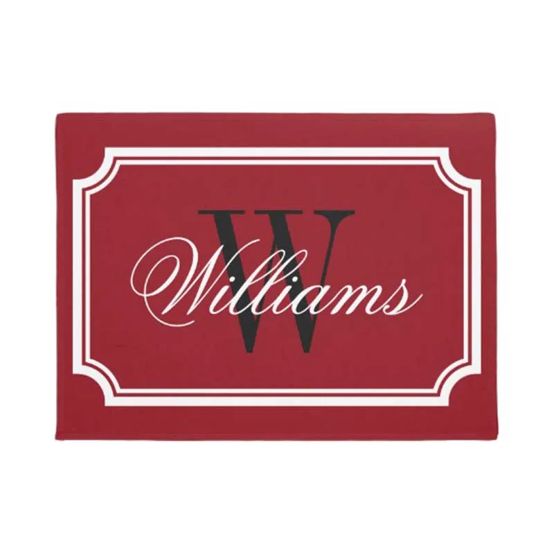 elegant_burgundy_red_family_name_monogram_door_mat-r9f1d6aaaf2b84f4e83d2c2edfe2b3739_jftbl_540