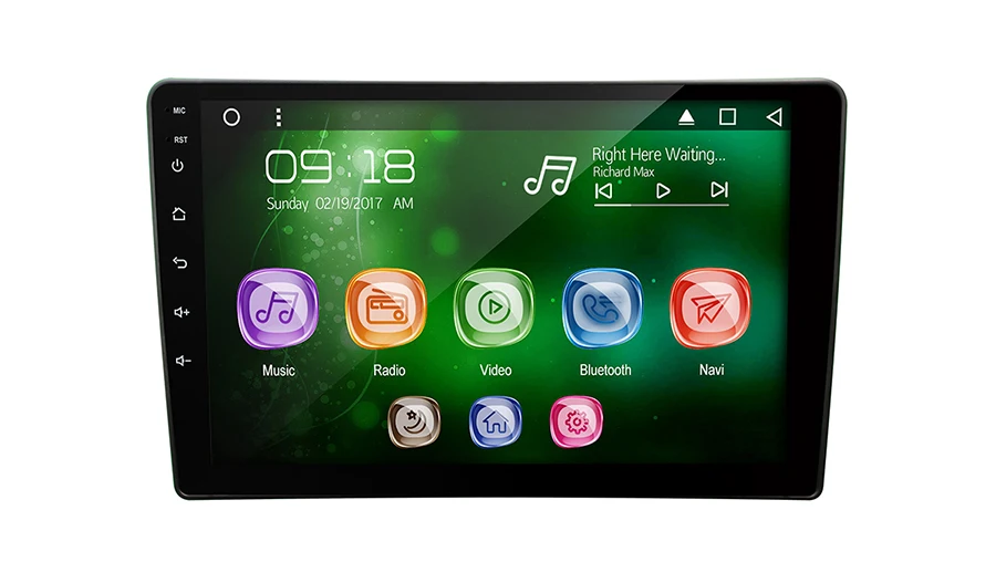 Автомобильный мультимедийный плеер allway 9 &quotIPS экран Android 0 восемь ядер ОЗУ 2 Гб ПЗУ