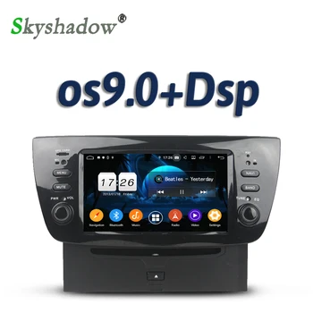 

DSP Android 9.0 2GB + 16GB 4 core Car DVD Player GPS Map RDS Radio wifi Bluetooth 5.0 steering control For Fiat DOBLO 2010-2014