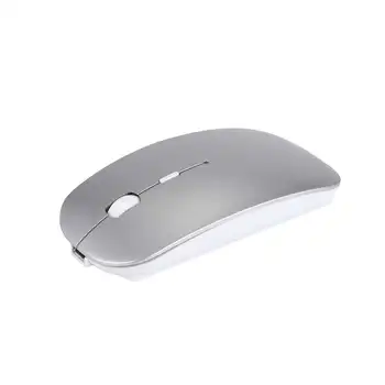 

Rechargeable Bluetooth Wireless 4.0 + 2.4G Dual Mode 2 In 1 Charging Mouse 1600 Dpi Ultra-Thin Ergonomic Portable Optical Mice F