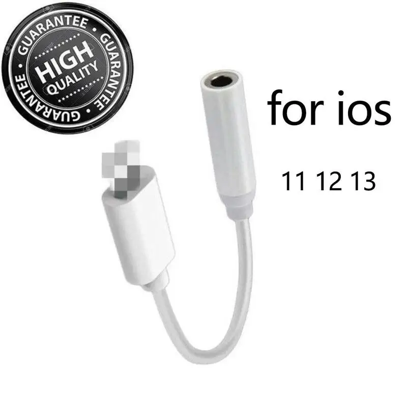 

Universal For IOS Syetem Headphone Adaptador For IPhone 7 8 X AUX Audio Adapter For Lightning To 3.5mm Adapters Jack Cable