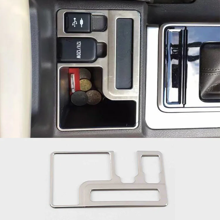Lsrtw2017 для Toyota Land Cruiser Prado J150 150 Автомобильный Центральный контроль USB Кнопка рамка отделка интерьера аксессуары