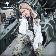 Emersongear тактическая теплая куртка женская мужская с капюшоном охотничья тактическая куртка S серия повседневная пара уличная MC охотничья куртка