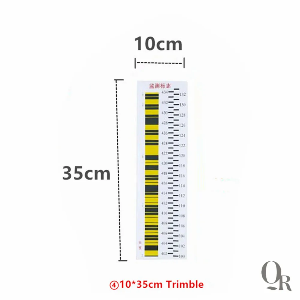 10x35cm for Trimble 5 шт. набор для наблюдения наклейки 10*35 см/10*50 см для Leica& Trimble Surveying - Цвет: 10x35cm for Trimble