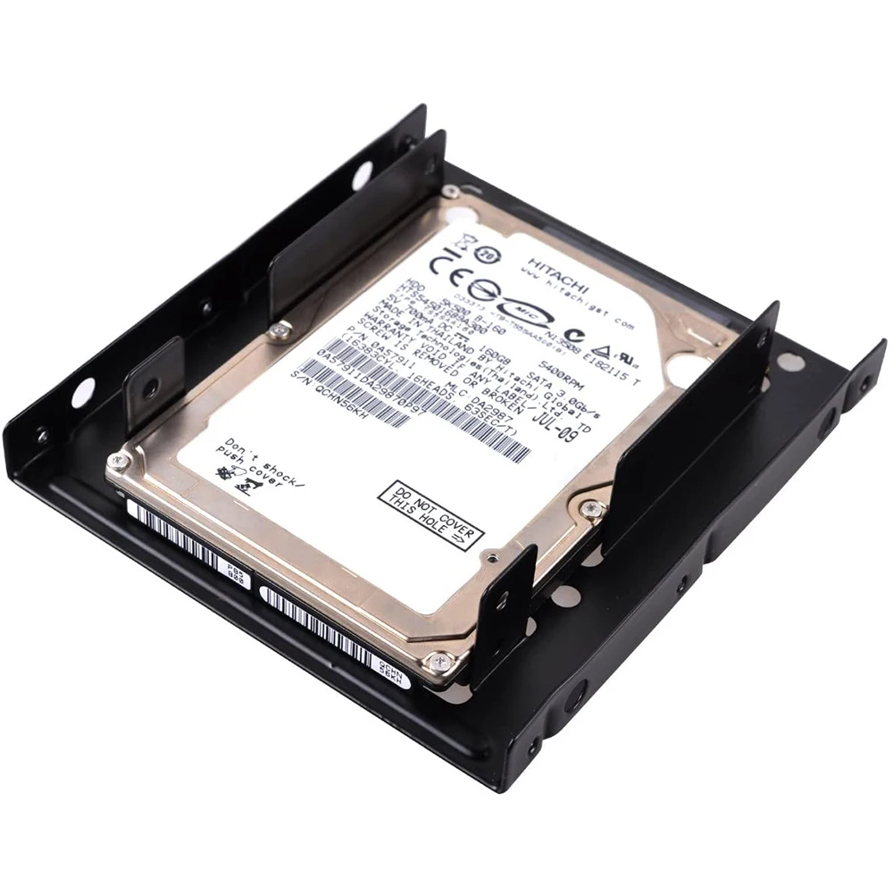SSD 장착 브래킷 어댑터 2.53.5인치 SSD 장착 키트(SATA 케이블 및 SATA 전원 케이블 포함)