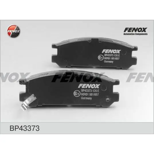Колодки тормозные SUBARU INPREZA 1.6-2.0 92-00/LEGACY 1.8-2.5 89