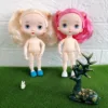 20 Cm Heigh Doll Strawberry Doll OB11 Vinyl 13 Joints Children's Toy 1/8 Dress Up Doll Toys for Children Girls ► Photo 2/5