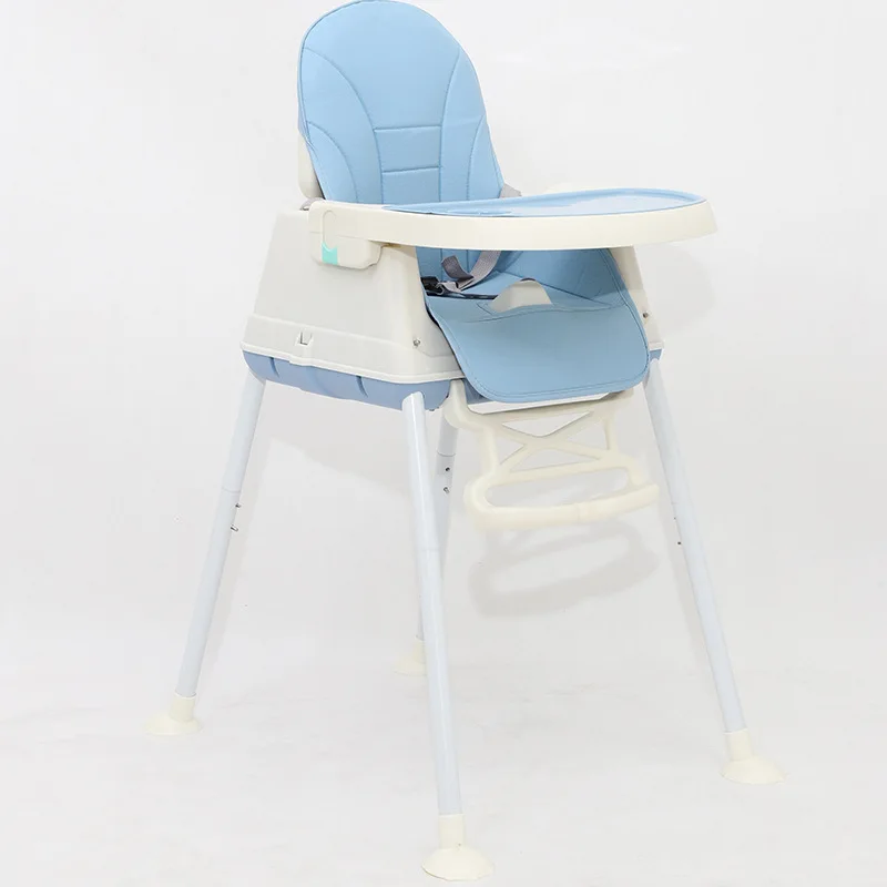 Пластмассовый складной стул для детской мебели детский стул со столиком для кормления Стул складной портативный детский высокий стульчик
