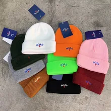 Ноя зимние шапки бини для женщин дамы мужчин теплые акриловые с манжетами Череп кепки Капот Осень Вязаные хип хоп повседневные Skullies унисекс