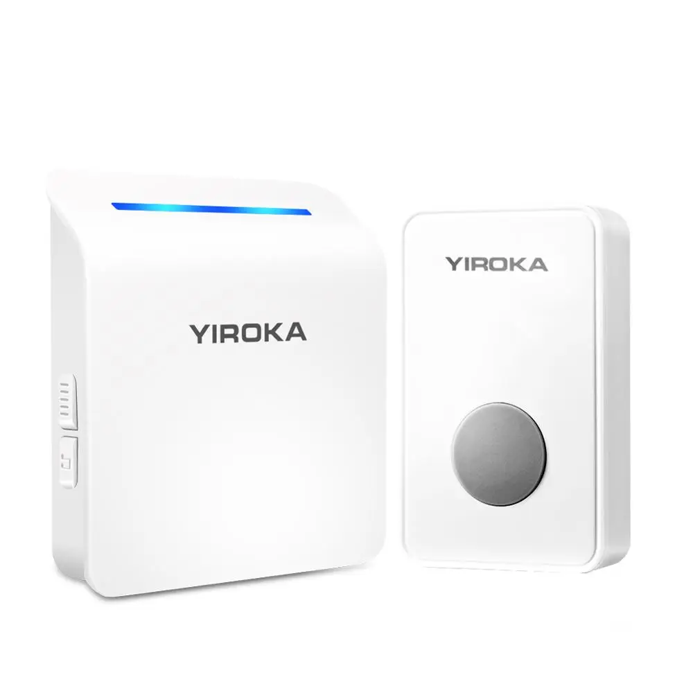 

Doorbell Wireless Doorbell Smart Call Door Bell Alarm System Kit 1 2 Transmitter 1 2 Receiver