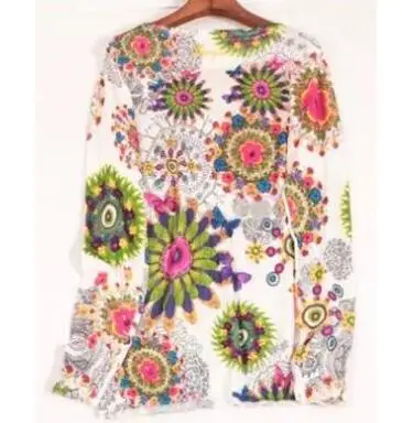 Многоцветный DESIGUAL испанские весенние и осенние тонкие средние и длинные вязаные свитера xs-xxl - Цвет: Многоцветный