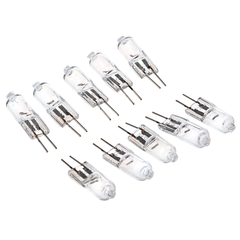 New 10X G4 Warm White JC Halogen Capsule Bi-Pin Light Bulb Lamp Clear 10 Watt 12v | Лампы и освещение