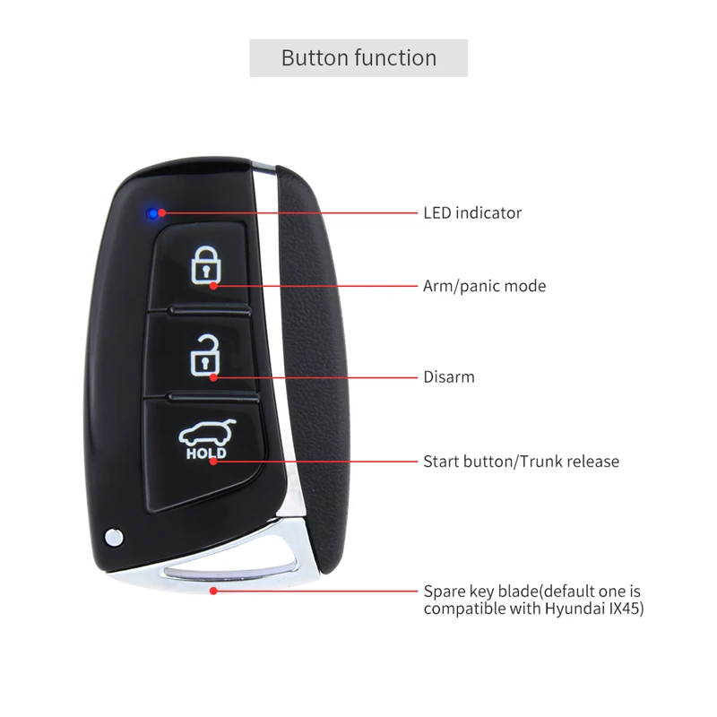 Кнопка запуска и остановки EASYGUARD бесключевой доступ к автомобилям удаленный