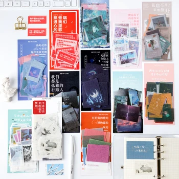 

Vintage Daily life Bullet Journal Decorative Stickers set Scrapbooking Stick Label Diary Stationery Album Vintage Washi Stickers