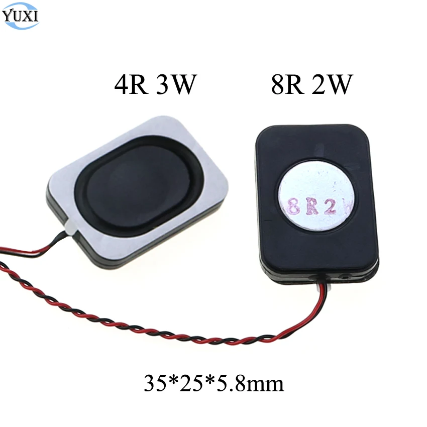 

YuXi 4R 3 Вт 8R 2 Вт электронная собака GPS-навигация динамик 2535 дюймов Компактный Ноутбук ультратонкая коробка динамик 35*25*5,8 мм 4 Ом 8 Ом