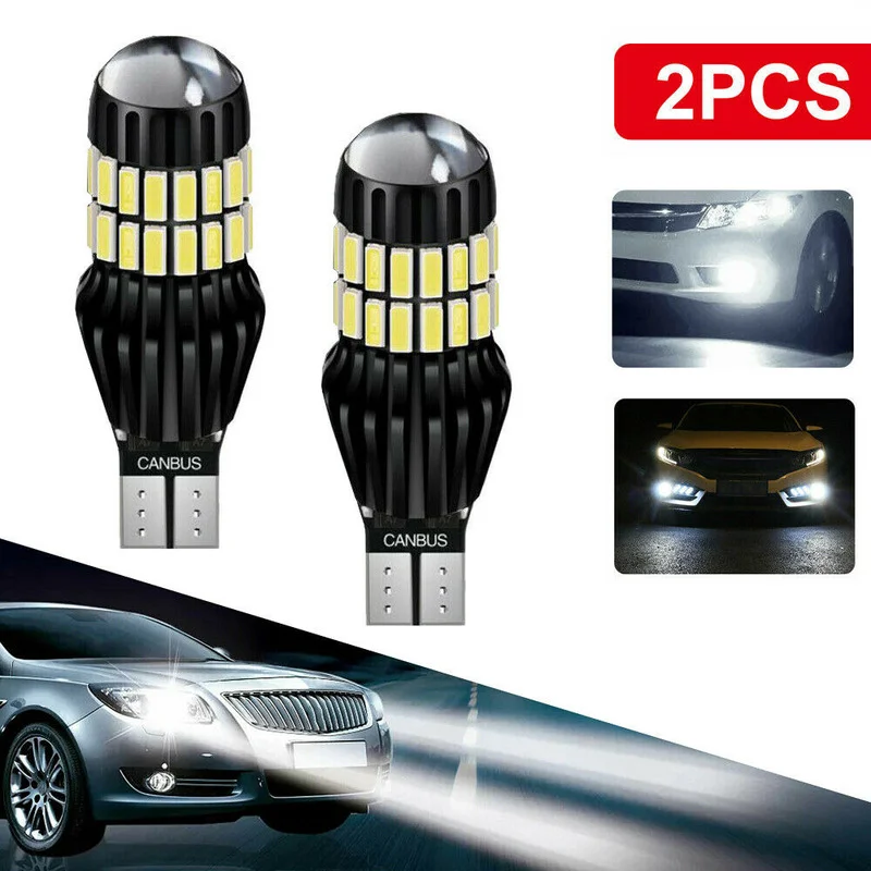 

2pcs 921 W16W White LED Lights Reverse Backup Cargo Car Light Assembly Bulbs 6000K 1800LM Super Bright Headlights Car Products