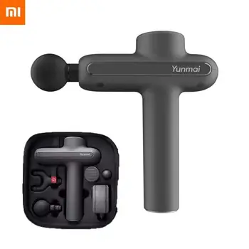 

2020 Summer Xiaomi mi Yunmai Electric Muscle Stimulator Massage Gun Pro Basic Kits 1kg 3 Gear Motor 3200r/min Vibrating Home Gym