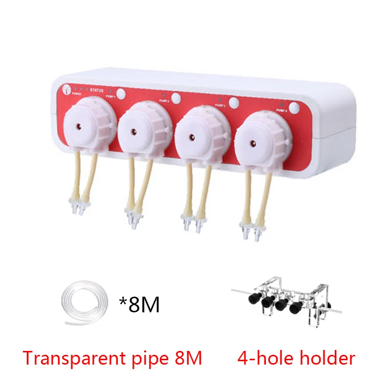 JEBAO DP2 DP3 DP4 DOSER2.4 DOSER3.4 коралловый Цилиндр автоматический титровальный насос перистальтический насос автоматическое дозирование добавленного времени насоса - Цвет: DOSER3.4 Accessories
