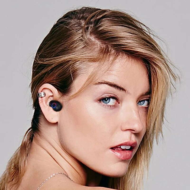 Wireless Bluetooth V5 0 Earbuds w LED display Charging Case for Xiaomi iPhone Samsung Sony etc Android Phones Handsfree Earphone