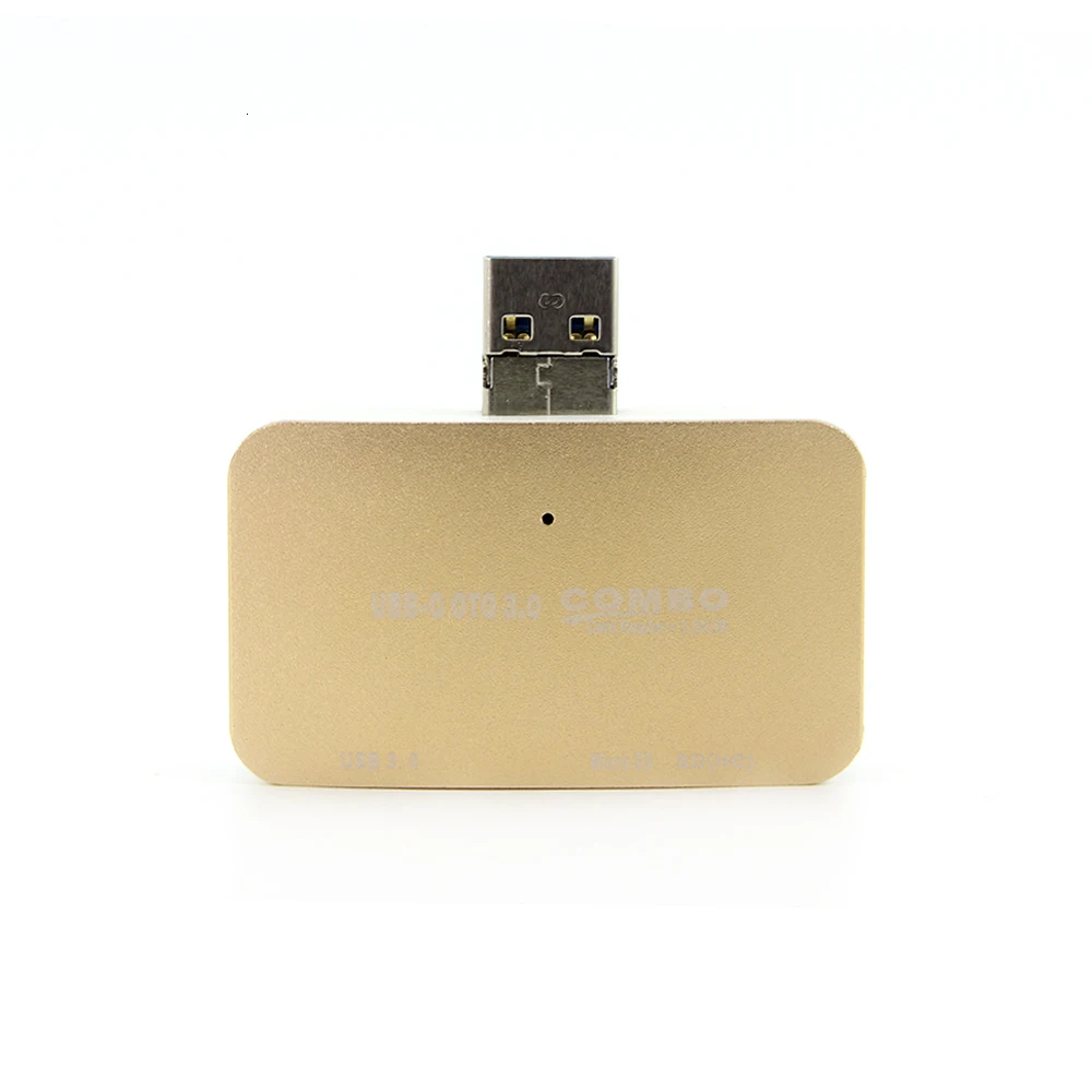 CHYI с несколькими usb-портами 3,0 концентратор Micro Usb3.0 Hab сплиттер мини портативный ПК аксессуары с SD TF слот кардридера для телефона Android