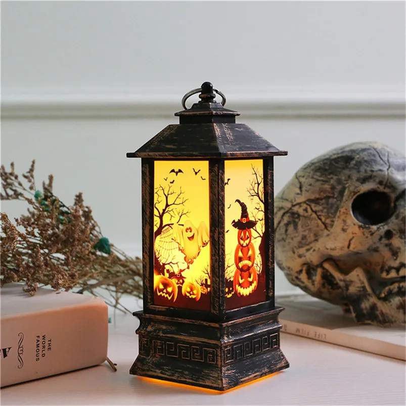 Halloween Garland Light Candle LED Light Candles for Halloween Home Decoration Party Luces Led Decoracion 40JUL311