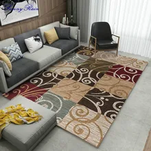 SunnyRain, 1 предмет, геометрические современные коврики для спальни, ковры и коврики для гостиной, кухни, моющиеся