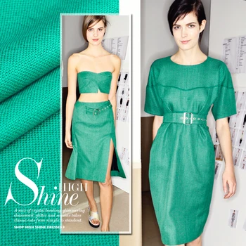 

Emerald Rose Natural Atmosphere Woven Rough Texture Pure Linen Fabric Advanced Hemp Fabric Limited Edition