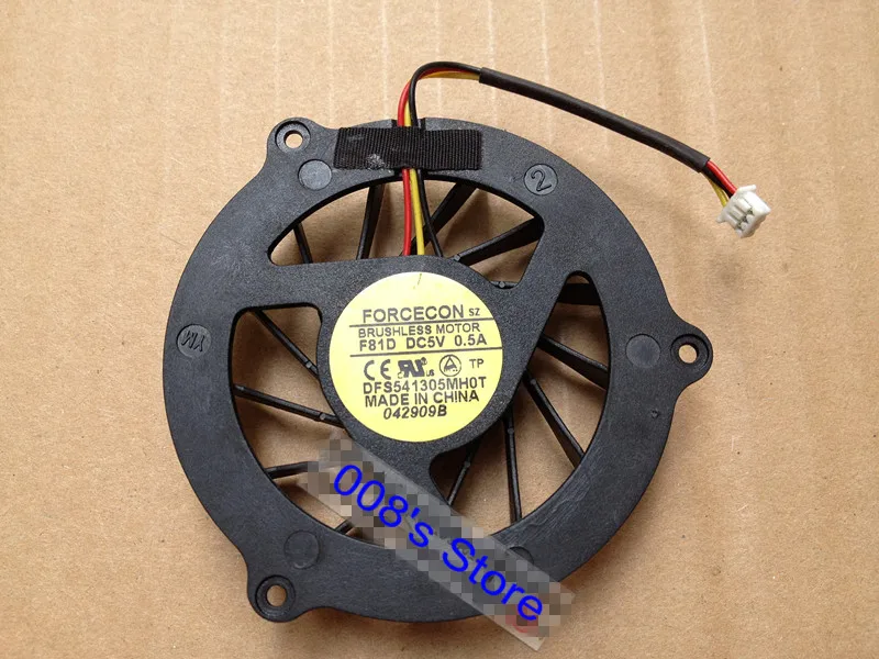 New Laptop CPU Cooler Fan For Acer Aspire 7235 7535 7735G 7535Z 7735ZG 7738 DFS541305MH0T F81D DC 5V 0.5A 3 Pin | Компьютеры и офис