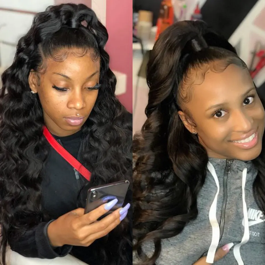 360 lace frontal wig mix01