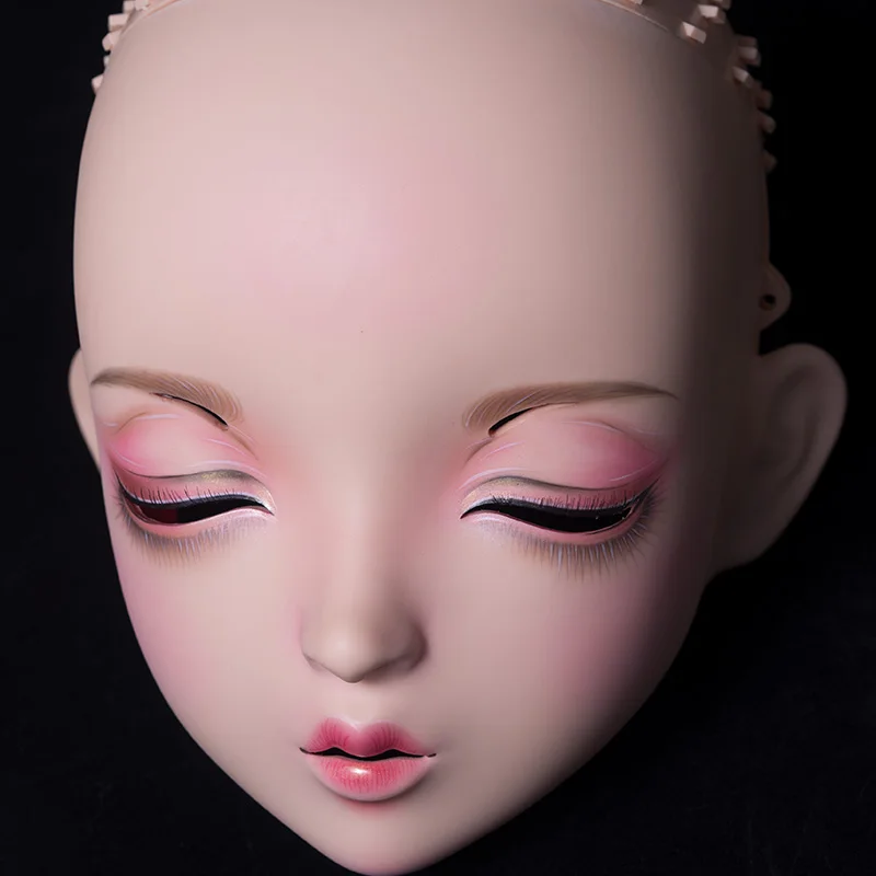mask18 LiLi Mask-11) милая девушка Смола половина головы настроить Косплей Японская ролевая игра Аниме Силиконовые кигуруми маска Трансвестит кукла - Цвет: mask18