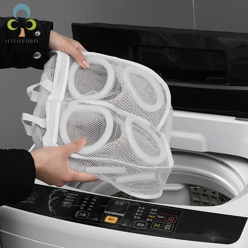 Washing Bag Household Shoe Washing Bag Mesh Bag Antideformation Shoe