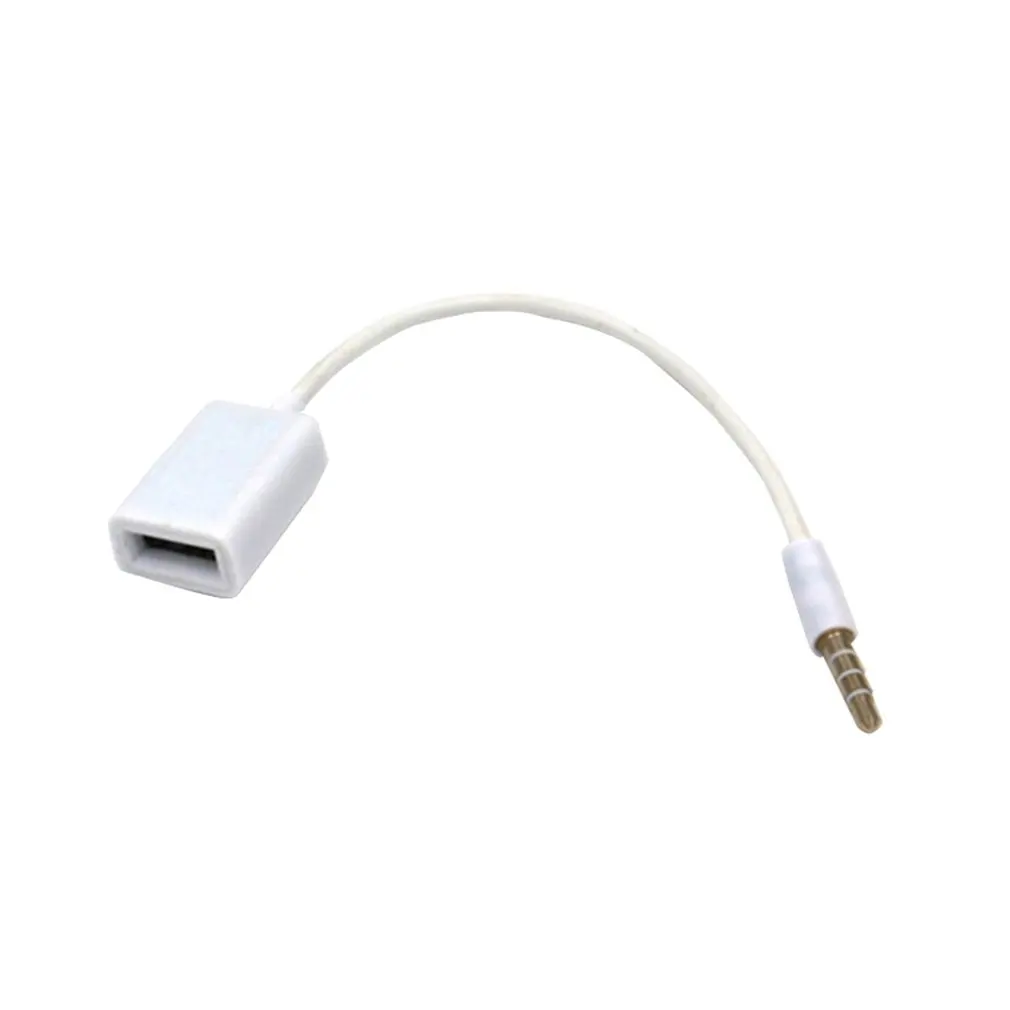 Разъем AUX для USB 3 5 мм штекер Aux аудио разъем 2 0 Женский кабель конвертер Кабель