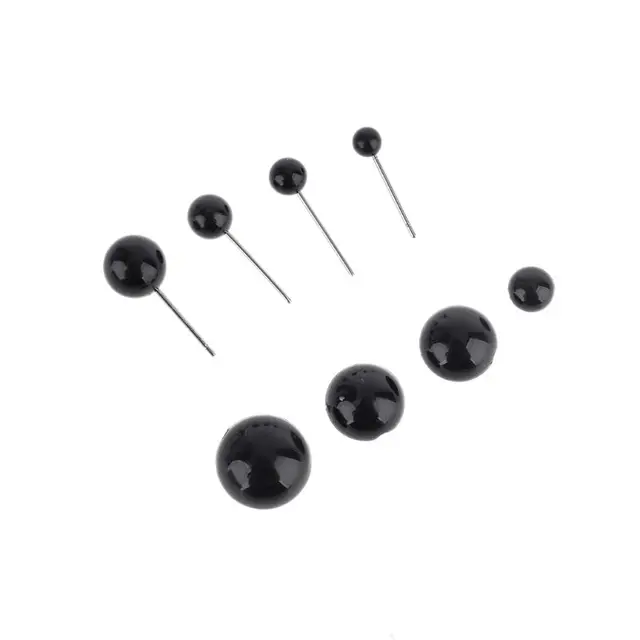 410 Pcs Black Plastic Crafts Safety Eyes 8 Grid 4-12mm Needle Felting Kit Craft R9JD 4