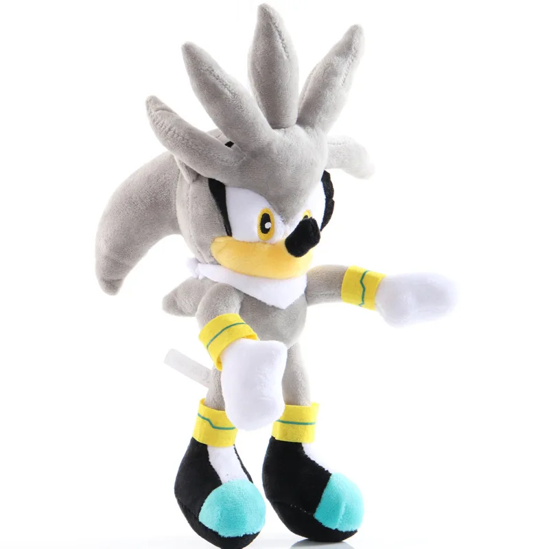 30cm Sonic Plush Toys Doll Black Blue Shadow Sonic Plush PP Cotton Soft Stuffed Toy for Kids Children Birthday Gifts