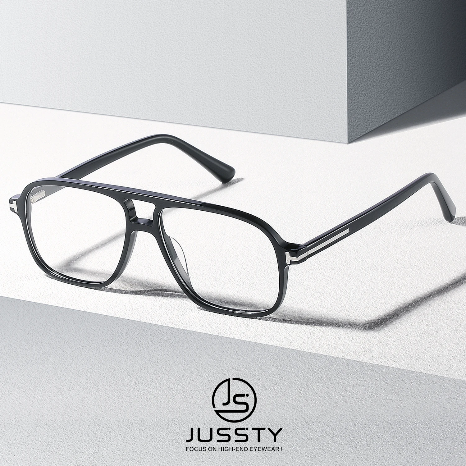 Myopia Optical Glasses Frame Men High End Italy Acetate Prescription