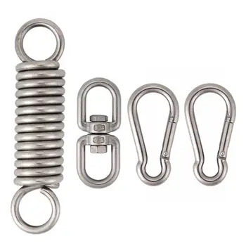 

Stainless Steel Spring With A Hook Spring For Hammock Chair Suspension Outdoor Chair Swing Accessories