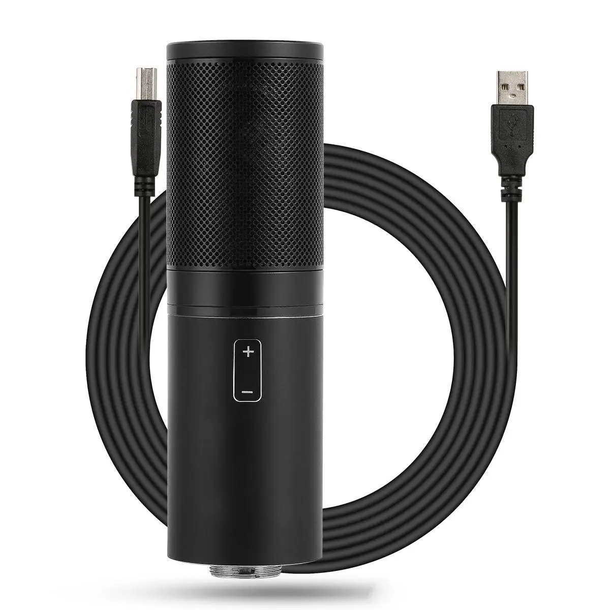 LEORY Проводные студийные микрофоны конденсаторный запись usb микрофон с треногой для записи и трансляции для ПК ноутбука