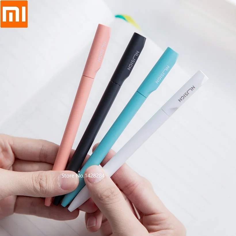 

Xiaomi High quality 0.5mm Gel Pens For School Office Supplies Rotating durable Refill Cute Comfortable pen