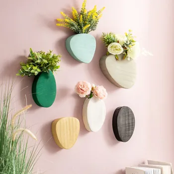 

Balcony dining table green plant wall decoration flower pot restaurant tea shop wall pendant decoration artificial flower