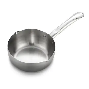 

Japanese Style Stainless Steel Snow Pan Single Handle Commercial Small Soup Pot Household Hot Milk Pot Noodle Cooking Pot Gas