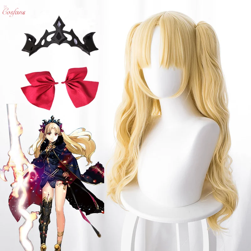 Fate Grand Order Lancer Ereshkigal косплей парик длинные волосы костюм платье на заказ Рождество