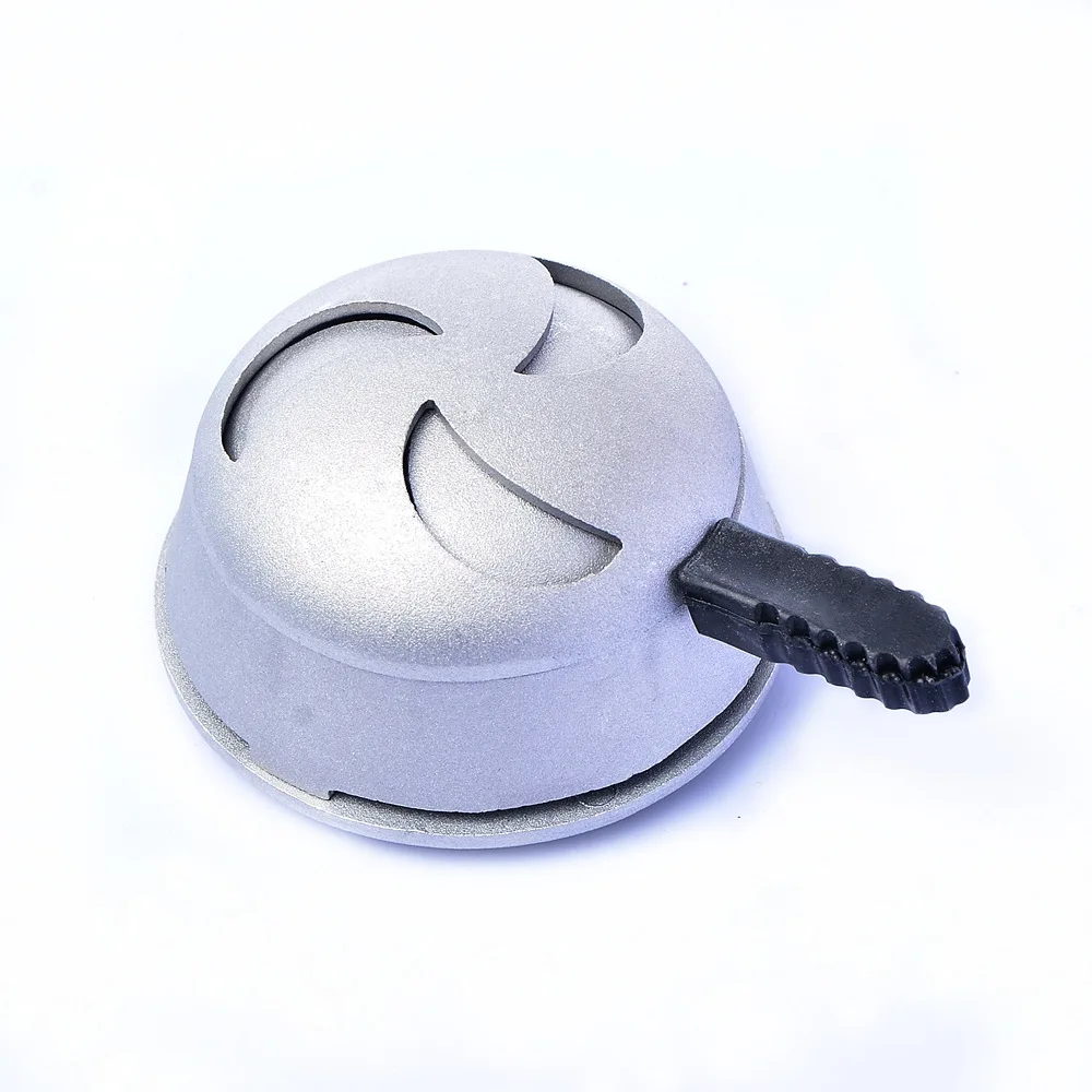 

Metal Material Crescent Shape Hole Single Handle Accessories Windproof Tobacoo Hookah Shisha Charcoal Holder