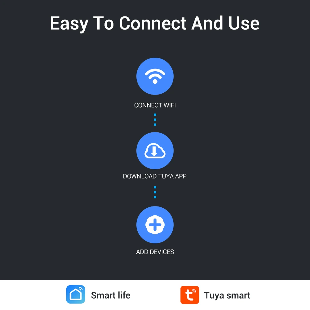 SM05W 6pcs/Lot Smoke Detector WiFi Tuya Smart Life APP Control Sensor Detector Wireless Smoke Sensor WiFi Detector Smoke Alarm