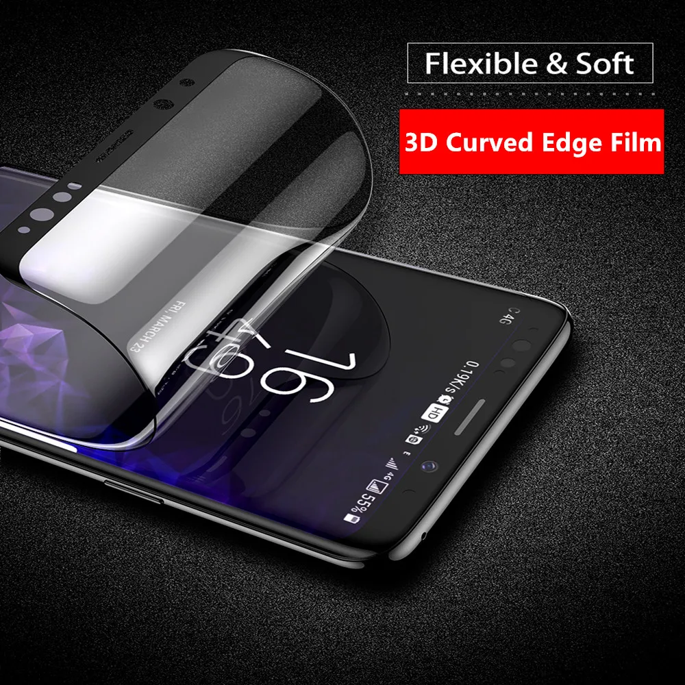 Стекло защитное закаленное с закругленными краями для Samsung S20 Ultra | Мобильные
