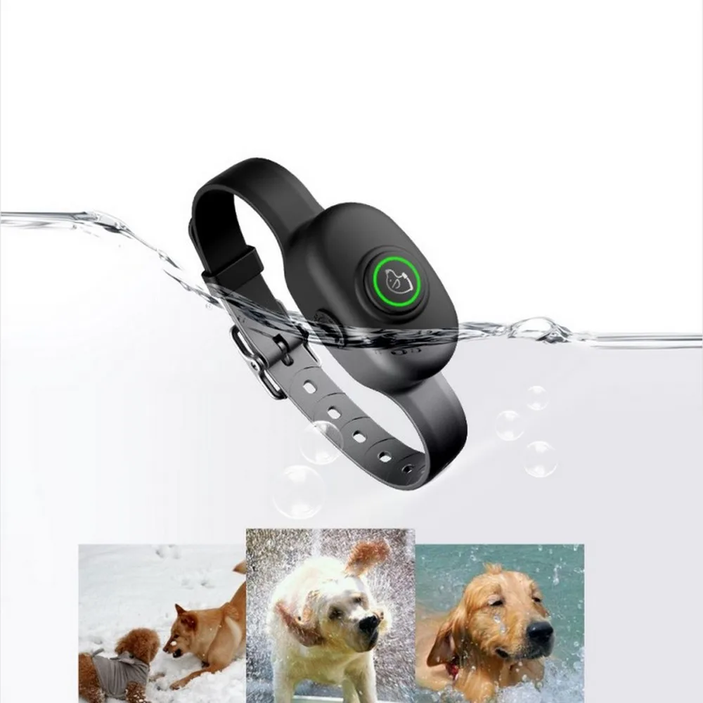 

Pet Dog Auto Anti Bark Collar Electric Collar Waterproof Dog Training Rechargeable Dog Stop Barking Collar Petamer