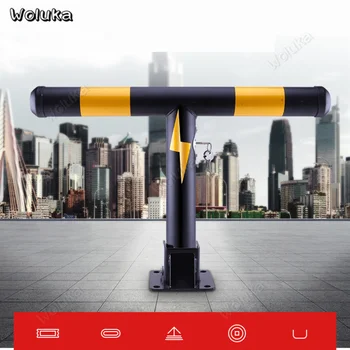 

T-type parking space lock Car position lock anti-collision thick garage placeholder anti-pressure pile Pull up to lock CD50 Q01