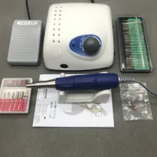 65 Вт 45000 об/мин Электрический сверлильный станок для ногтей мощный 210 плюс 105л 2,35 мм модель Маникюр Педикюр пилка для ногтей оборудование для дизайна ногтей