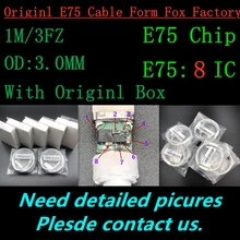 10 шт./партия 1 м/3 фута 8ic E75 чип синхронизации данных USB зарядное устройство кабель для Foxconn XS X i7 8 6 plus 5s с зеленый ярлык