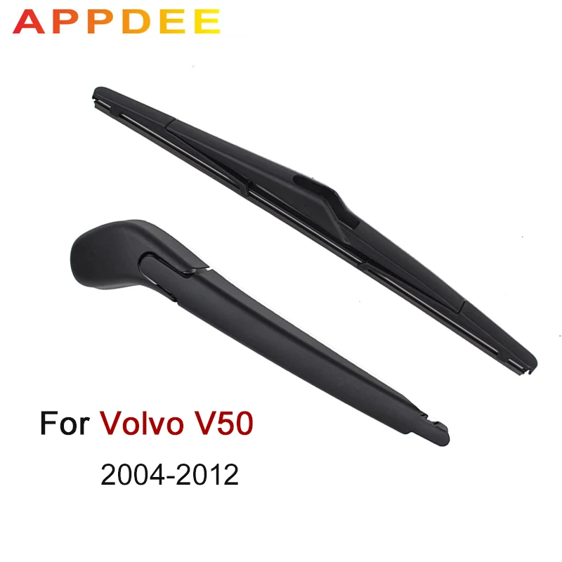 APPDEE Wiper 1" Задняя щетка стеклоочистителя и набор рычагов для Volvo V50 2004-2012 ветровое стекло заднего стекла